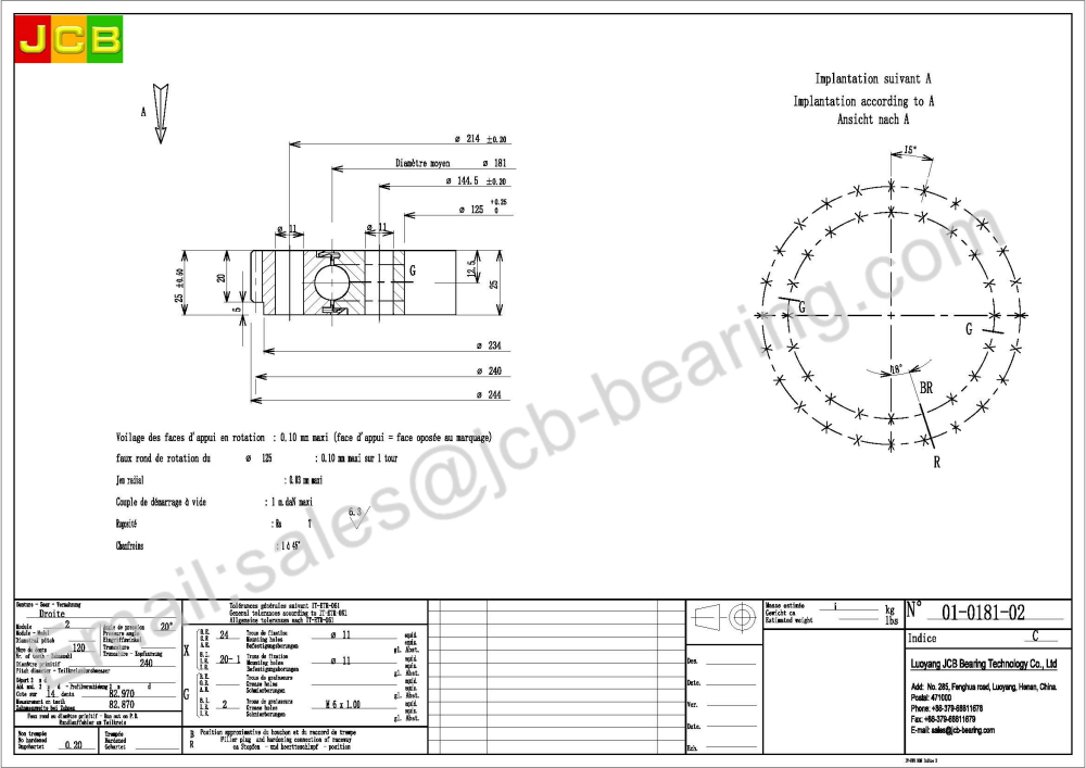 01 0181 02 ROLLIX Slewing Rings Special Bearings;ROLLIX Slewing Rings Special Bearings,Ball Slewing Ring Bearing,Crossed Rollers Slewing Ring Bearing,Light Series Solid Sections Slewing Ring Bearing,with external gear,without gear,with internal gear